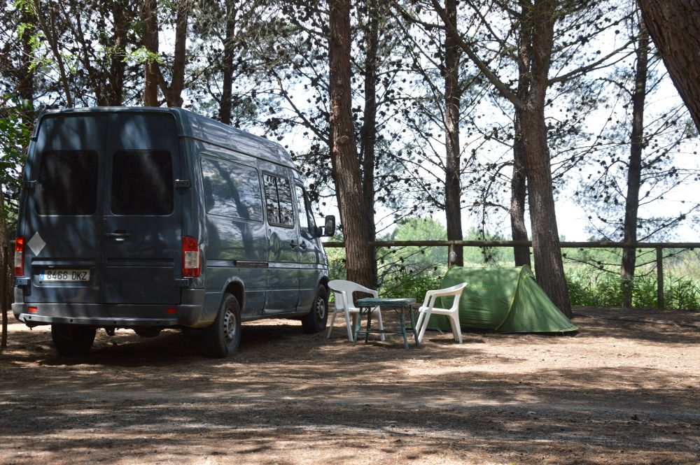 Parcela de acampada en Camping Nature, Cascante Navarra