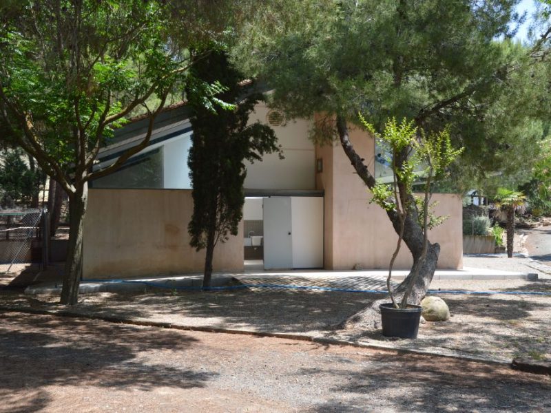 baños de camping nature en navarra